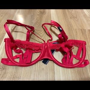 Victoria’s Secret: 
Strappy Lace Balconet Bra